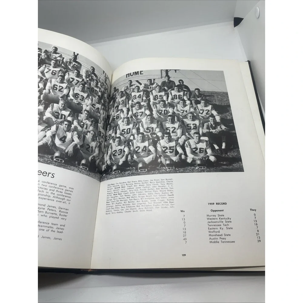 Yearbook ANNUAL Buccaneer East Tennessee State‎ College 1960 Johnson City TN